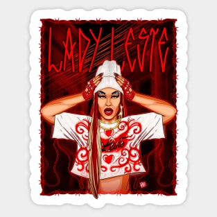 Lady Leste Sticker